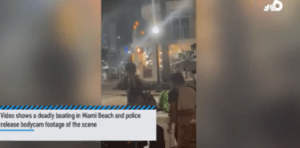 women Fatal Beating on Busy Miami Beach Street